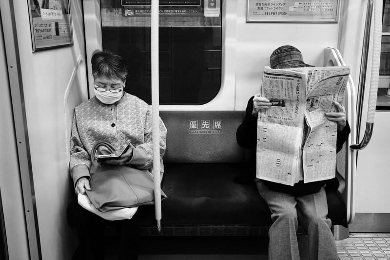 Newsprint and the Direct Gaze